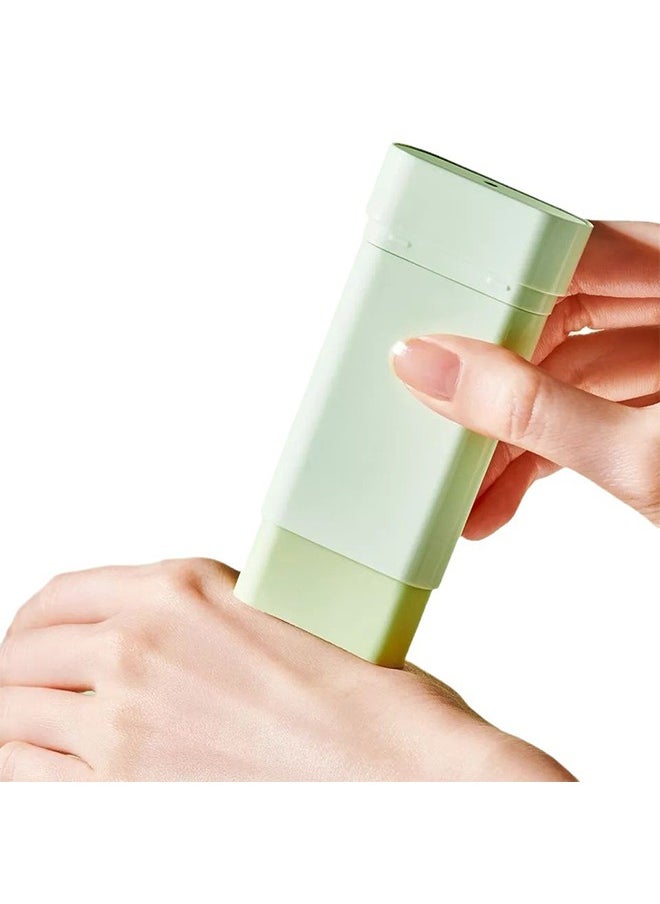 Cica Cooling Sun Stick SPF50+ PA++++，Fermented Cica Complex, Cooling Sun Stick, Reduces Skin Temperature, Quick Soothing, Lightweight and Moisturizing Sun Stick （18g）