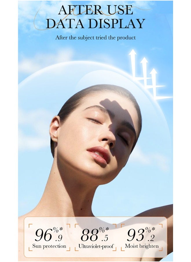 Protection Isolation Sunscreen,Double tube multi-effect, repair isolation, sun protection, UV protection 50g