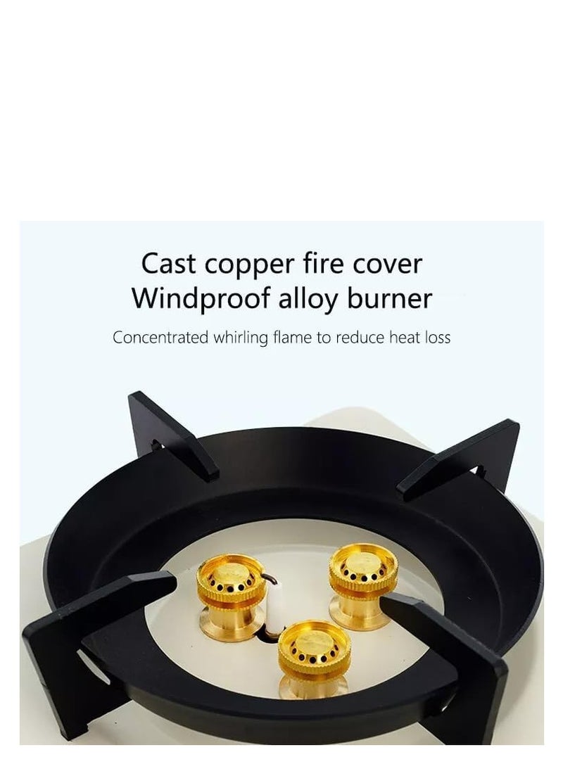 Premium Portable High-Flame Butane Camping Stove Kit with Auto Ignition, Durable Carry Case & 4 Included Fuel Canisters – Complete Outdoor Cooking Solution for Camping, Hiking, Backpacking, Picnics & Emergency Preparedness