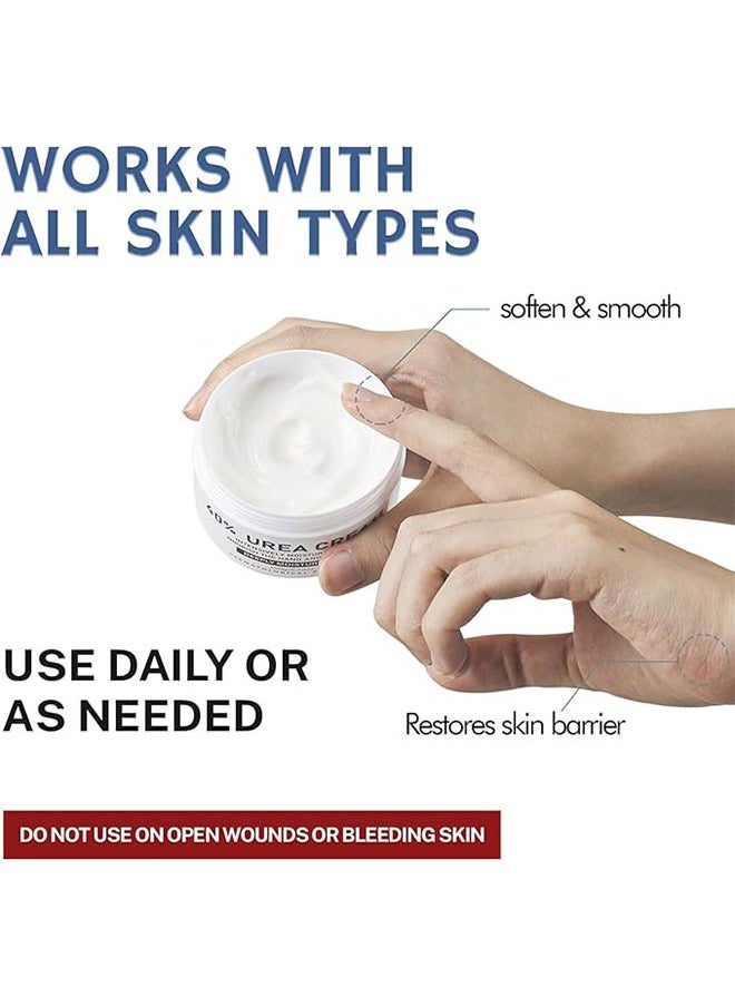 40 Percent Urea Cream 150g, Intensively Moisturize And Nourish The Hand And Feet Skin, Urea Foot and Hand Cream for Dry Cracked