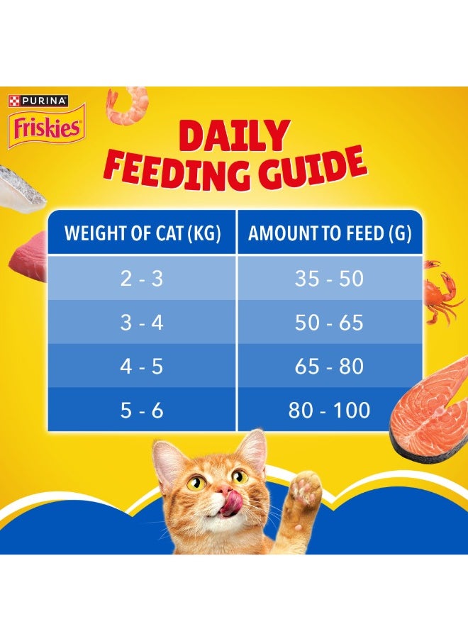 Adult Seafood Sensations Dry Cat Food White 1 x 2.5kg
