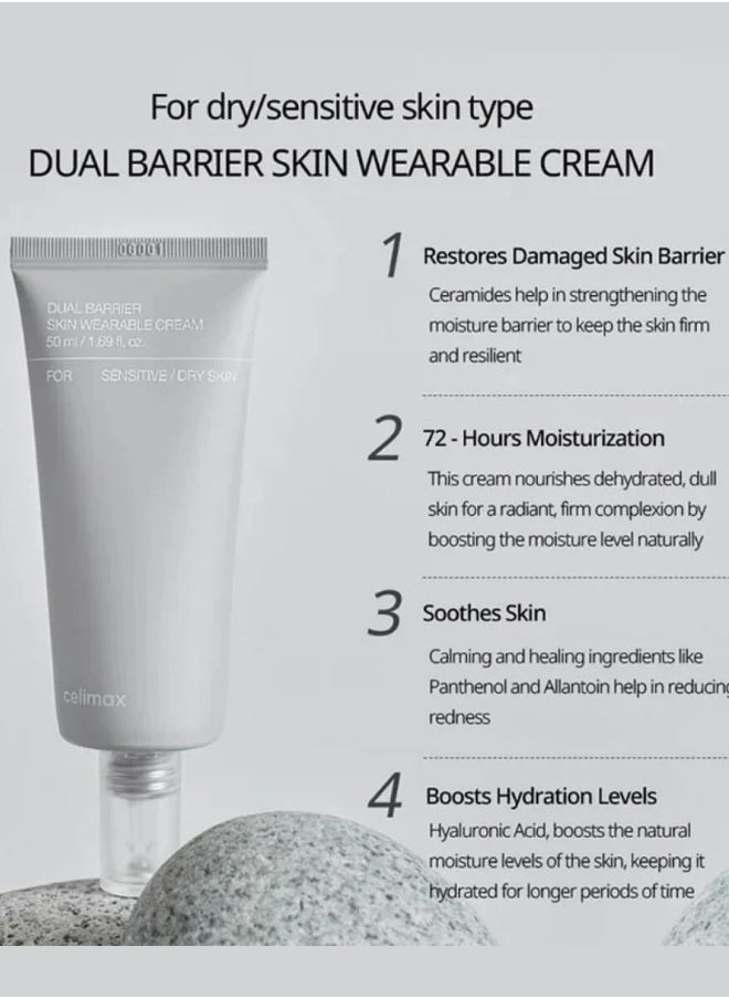 Dual Barrier Skin Wearable Cream 50ml