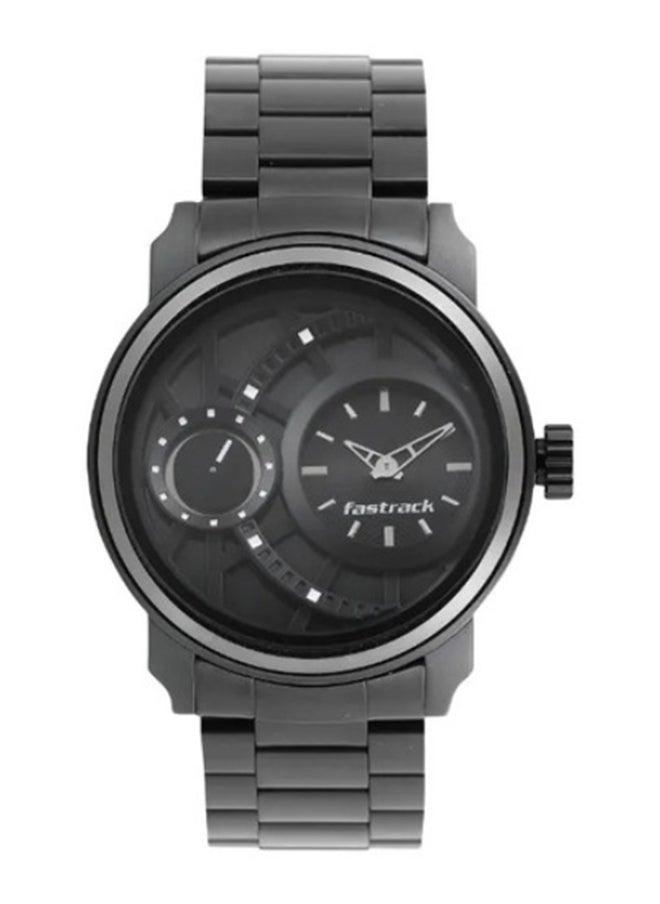 Fastrack Black Dial Analog Watch for Men