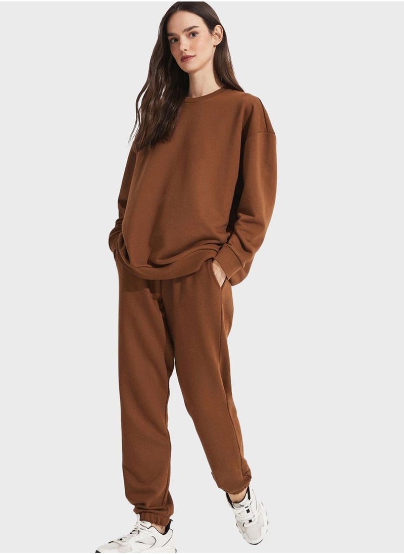 Crew Neck Overiszed Sweatshirt