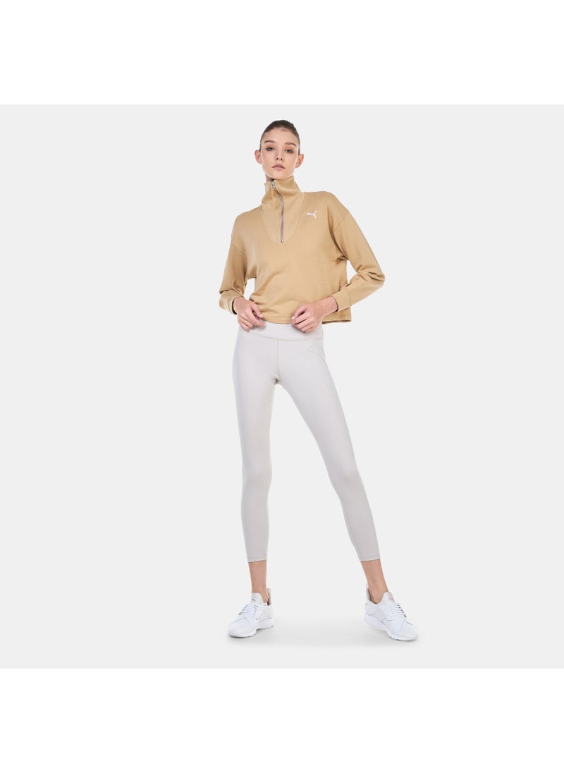 Women's HER High-Neck Half-Zip Sweatshirt