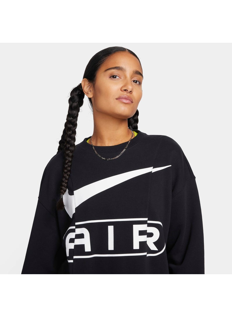 Women's Air Over-Oversized Sweatshirt