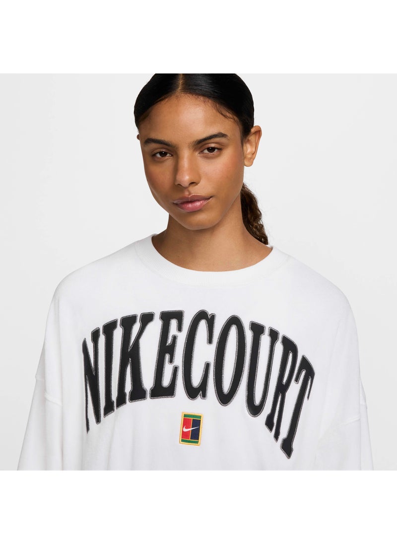 Women's Heritage Graphic Tennis Sweatshirt