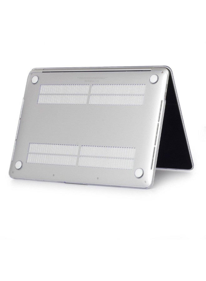 2 In 1 Matte Hard Case Cover With Keyboard Skin For Apple MacBook Pro White