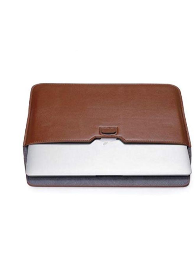 Envelope Laptop Sleeve Case Cover For Apple MacBook Brown
