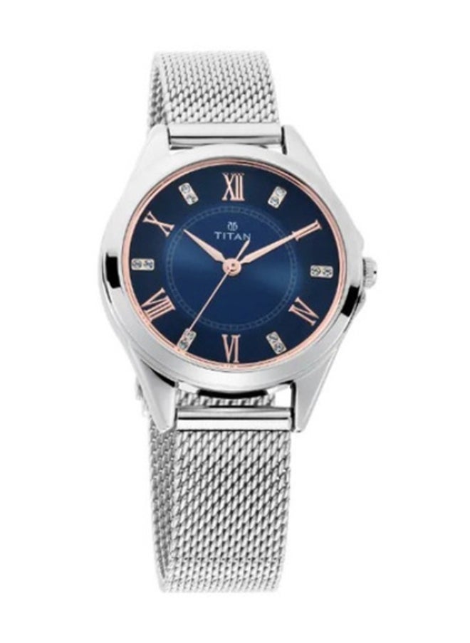 Titan Sparkle Blue Dial Analog Watch for Women