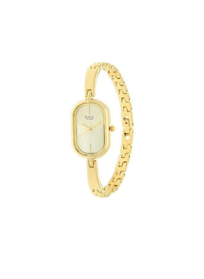 Titan Raga Viva Champange Dial Analog Watch for Women