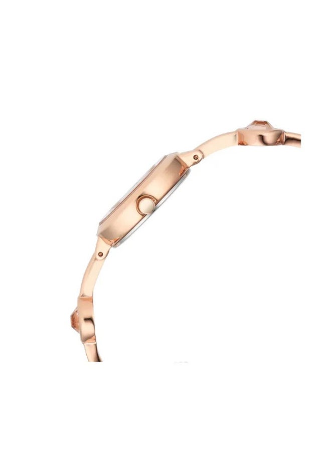 Titan Raga Viva Quartz Analog Rose Gold Dial Rose Gold Metal Strap Watch for Women