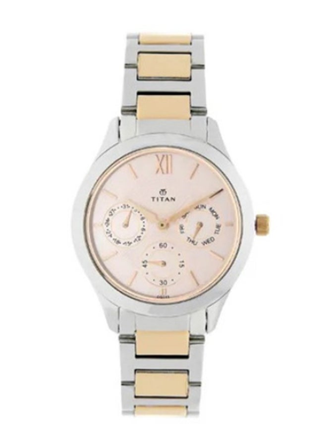 Titan Stainless Steel Strap Watch for Women