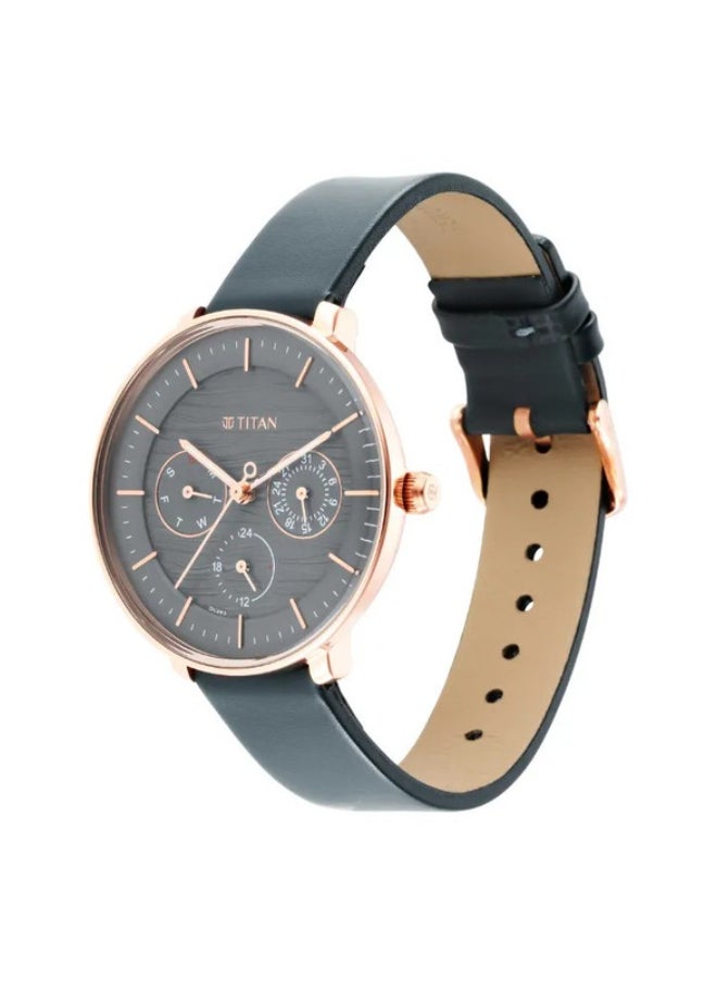 Workwear Silver Dial Grey Stainless Steel Strap Watch
