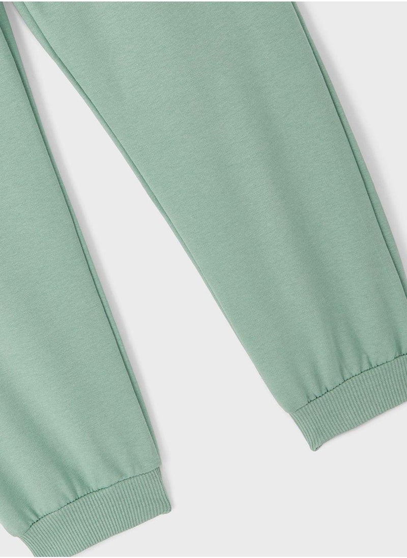 Kids Ruffled Tracksuit Set