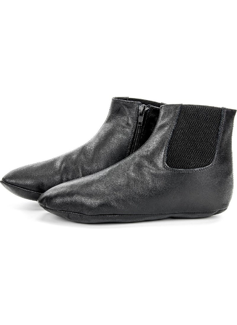 Calfskin Socks - Black Color