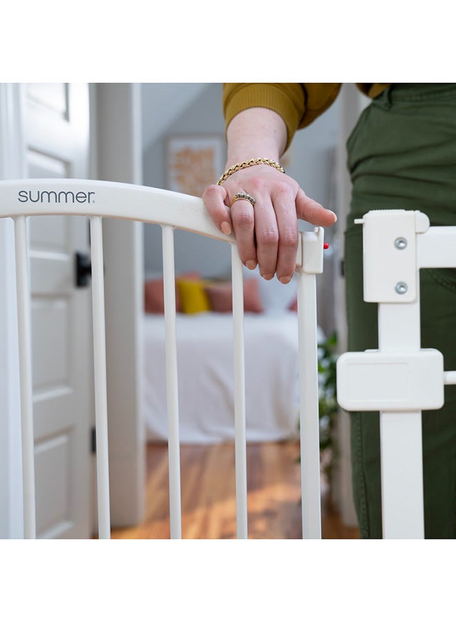 The Thruway 53 Inches Wide Baby Safety Gates, 6 - 24 Months - White