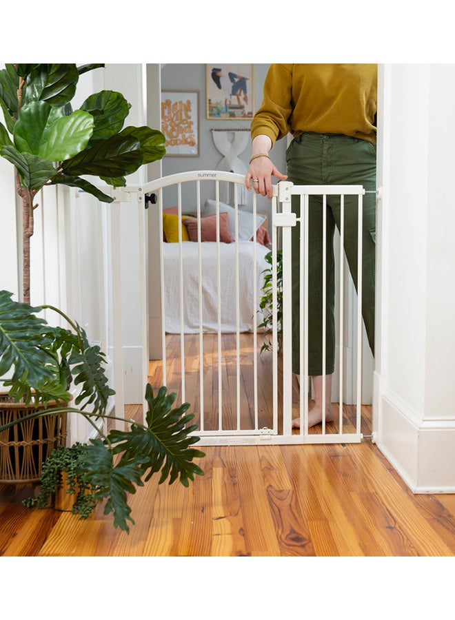 The Thruway 53 Inches Wide Baby Safety Gates, 6 - 24 Months - White