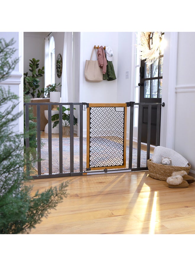 The Doorway 48 Inches Wide Baby Safety Gates, 6 - 24 Months, White