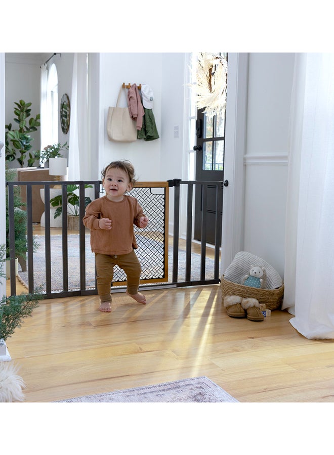 The Doorway 48 Inches Wide Baby Safety Gates, 6 - 24 Months, White