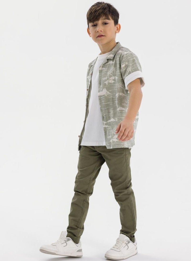 Kids Boys  Chino Trousers