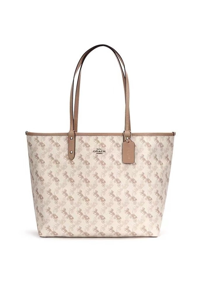 Coach Signature City Canvas Tote Bag