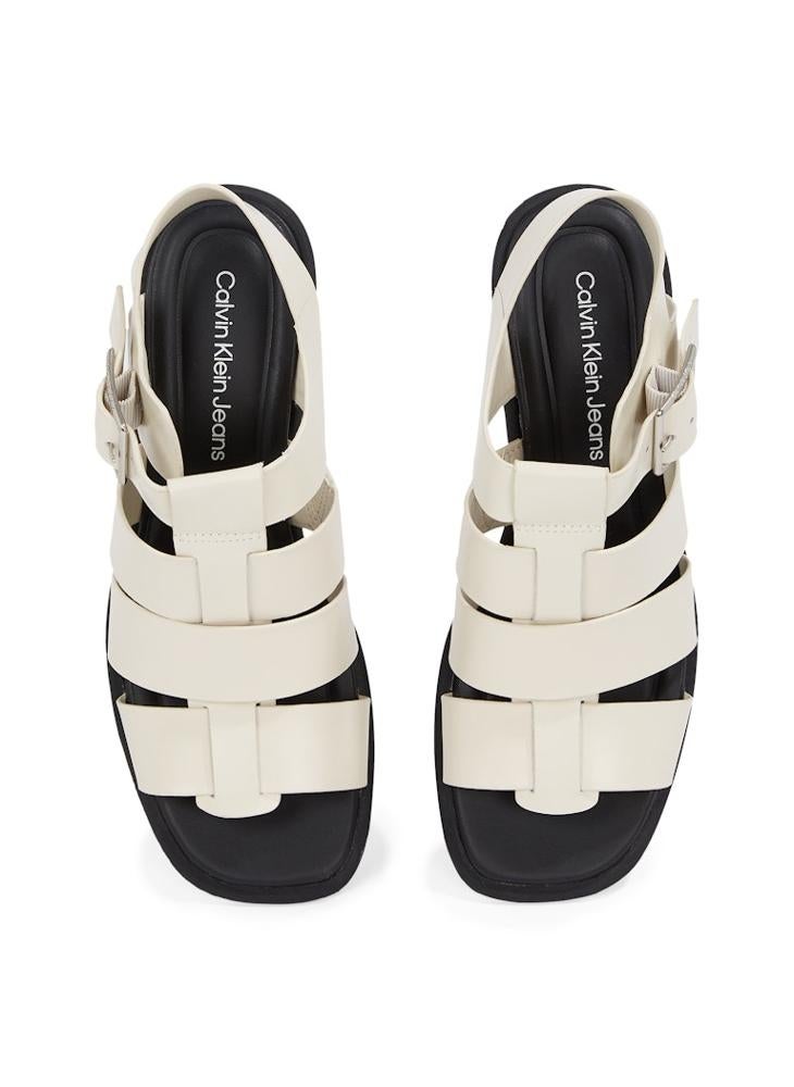 HEELED SANDALS WITH BUCKLE