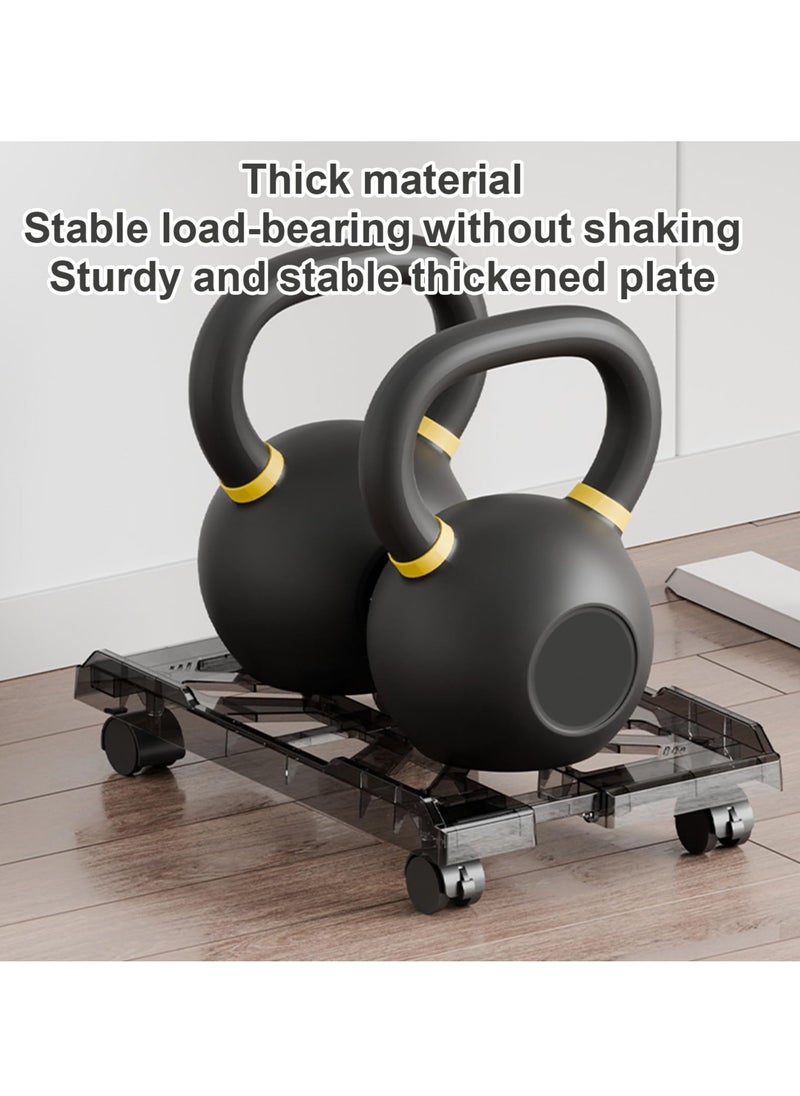 Adjustable CPU Stand, Heavy-Duty Desktop Computer Host Bracket, PC Tower Stand with Rolling Caster Wheels, Ventilated PC Floor Riser, Mobile CPU Holder for Gamers, Under Desk CPU Cart