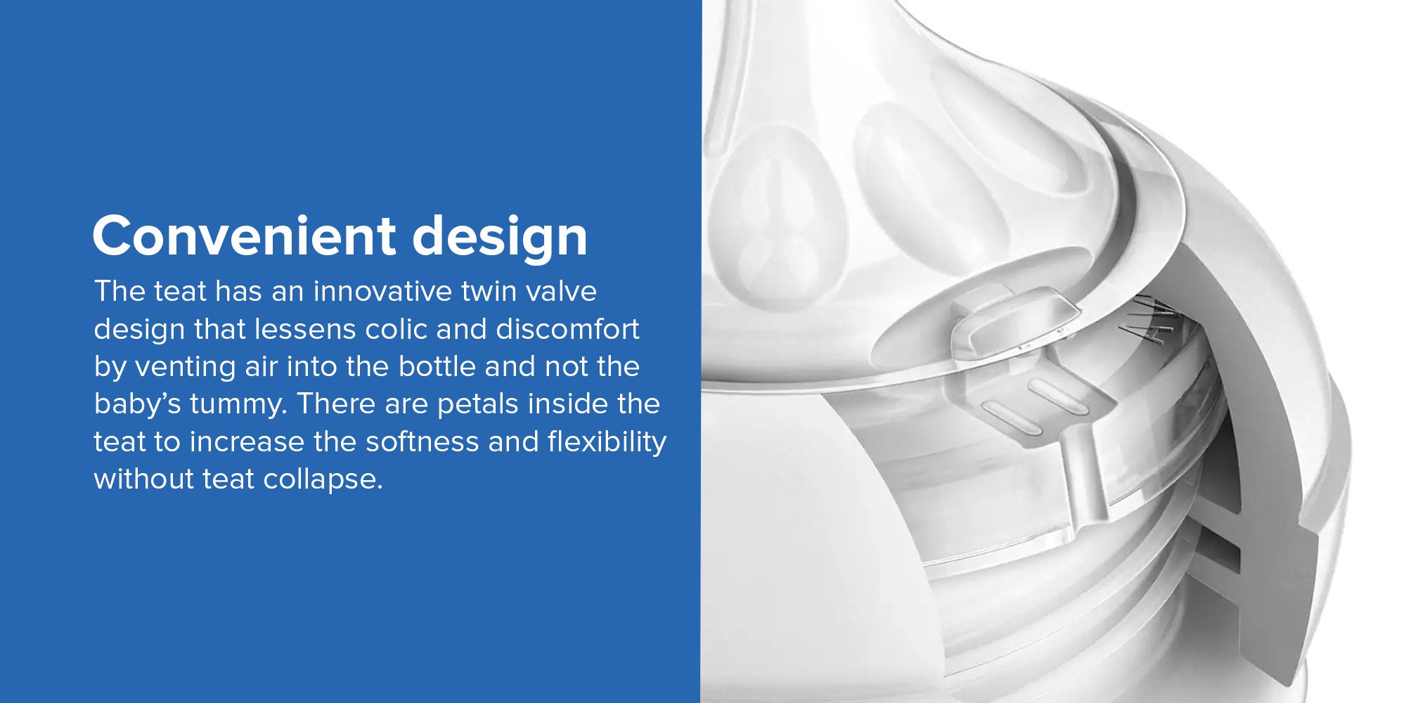 Philips Avent Natural Slow Flow Teat