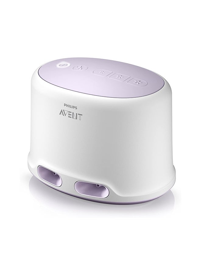 Comfortable Twin Electric Breast Pump, Extra Convenience, Newborn - Clear