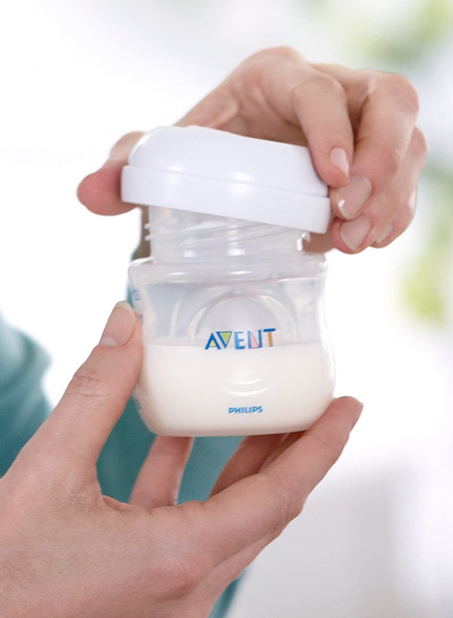 Comfortable Twin Electric Breast Pump, Extra Convenience, Newborn - Clear