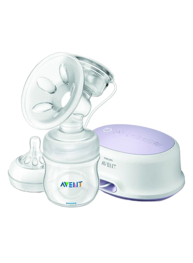 3-Piece Lightweight and Compact Size Electric Breast Pump Set With BPA-free Material, Unique Design - 884033261600