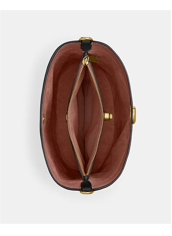 Coach Willow Soft Bucket Bag In Signature Canvas