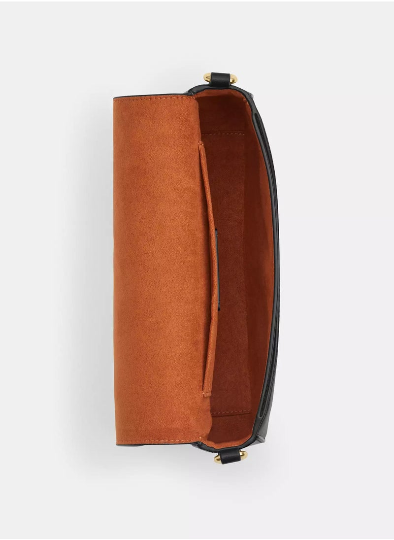Coach Andrea Shoulder Bag In Signature Canvas