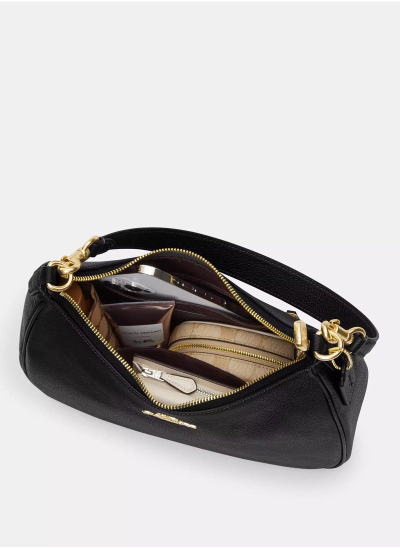 Coach Teri Hobo Bag In Signature Canvas