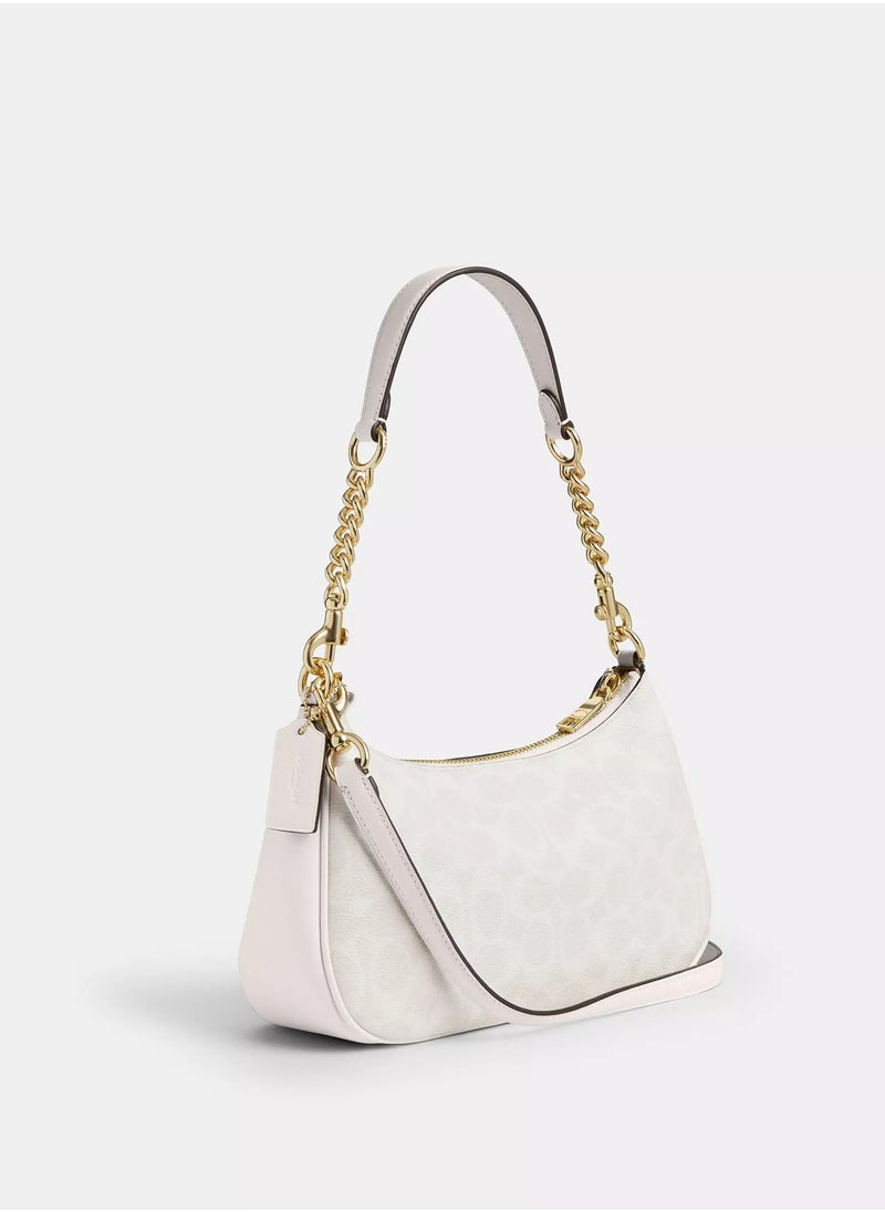 Coach Teri Shoulder Bag In Signature Canvas
