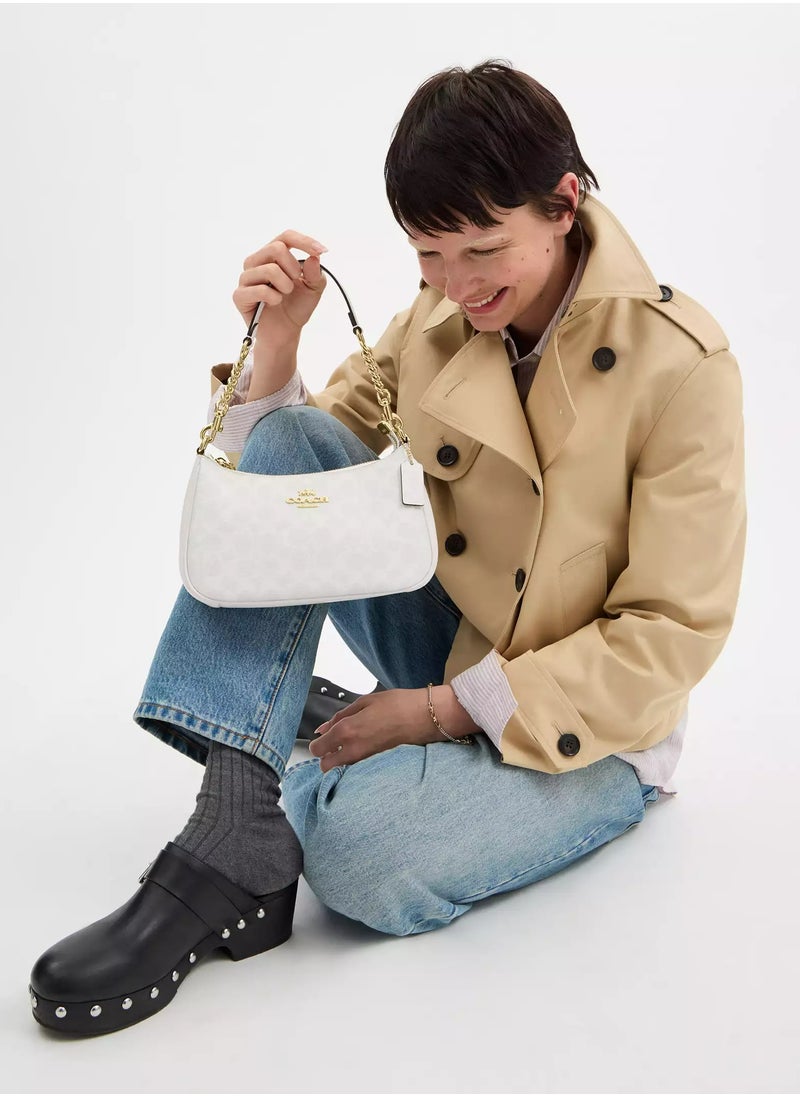 Coach Teri Shoulder Bag In Signature Canvas