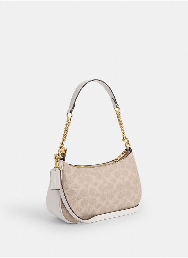 Coach Teri Shoulder Bag In Signature Canvas