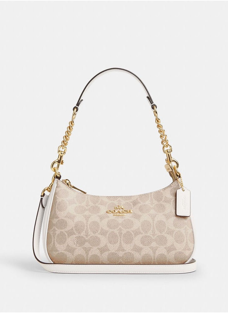 Coach Teri Shoulder Bag In Signature Canvas