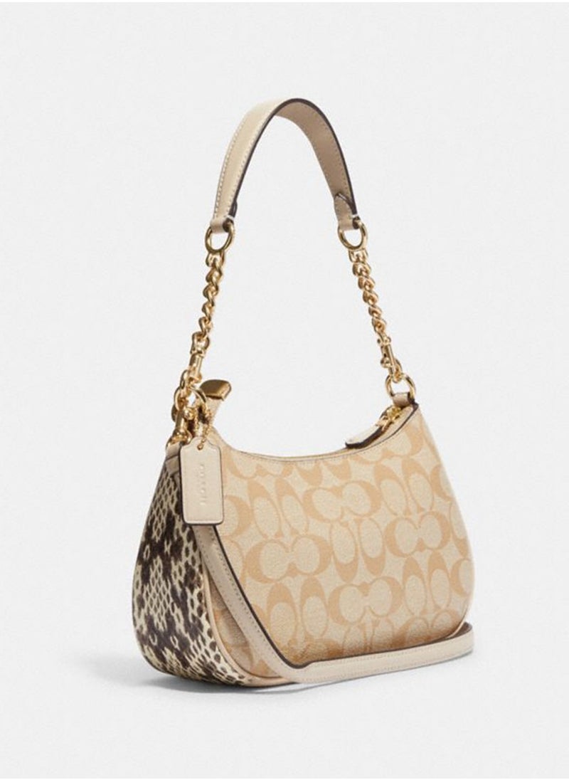 Coach Teri Shoulder Bag In Signature Canvas