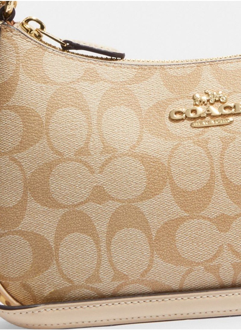 Coach Teri Shoulder Bag In Signature Canvas