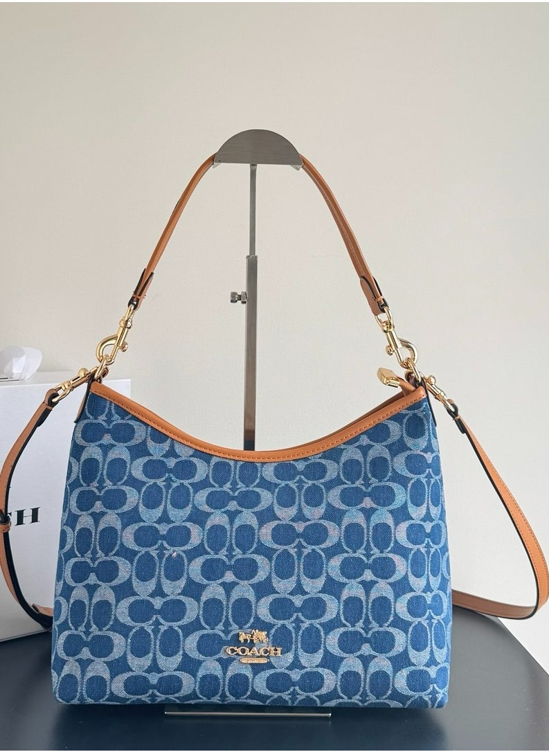 Coach Laurel Shoulder Bag In Signature Canvas
