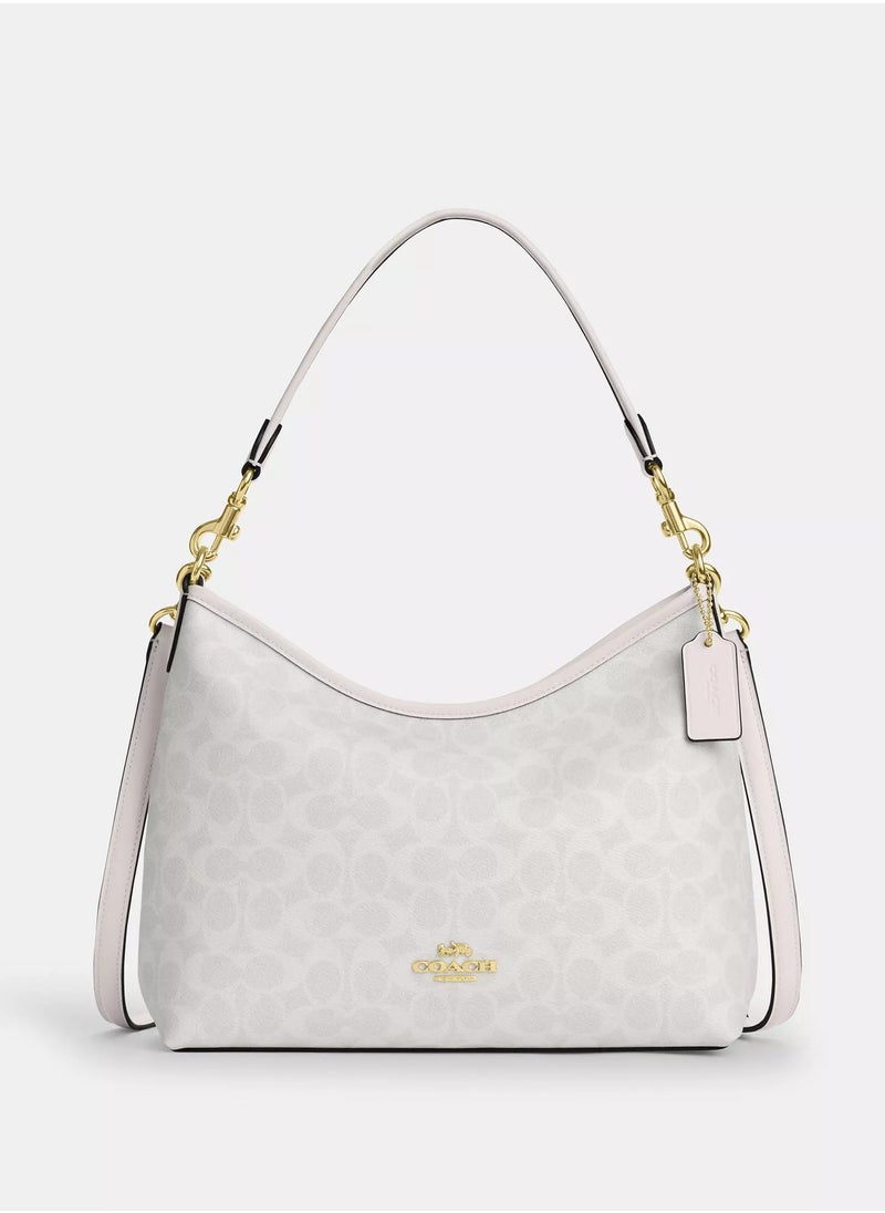 Coach Laurel Shoulder Bag In Signature Canvas