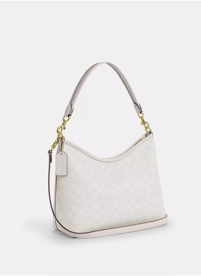 Coach Laurel Shoulder Bag In Signature Canvas