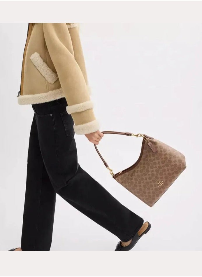 Coach Laurel Shoulder Bag In Signature Canvas