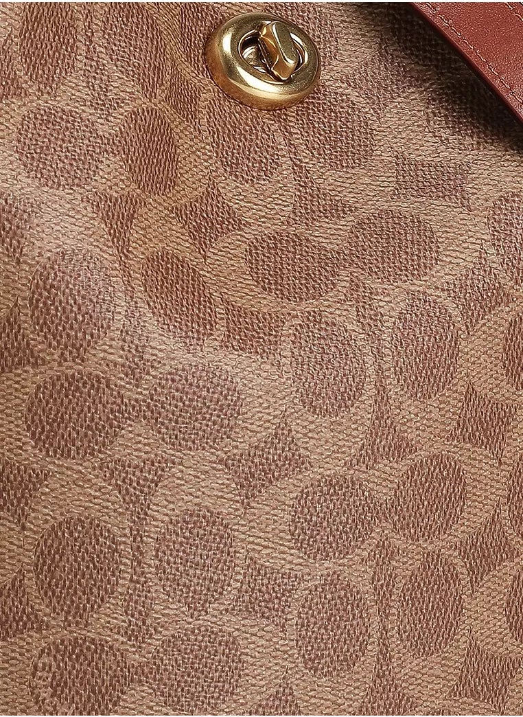 Coach Willow Soft Bucket Bag In Signature Canvas