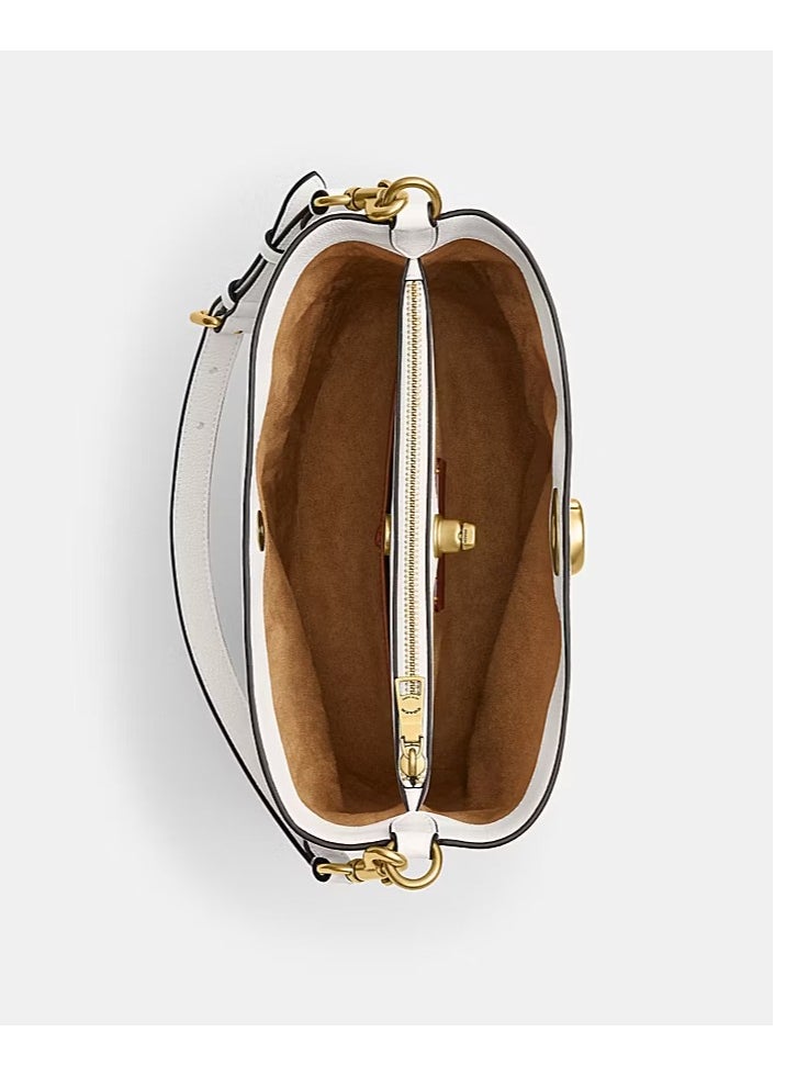 Coach Willow Soft Bucket Bag In Signature Canvas