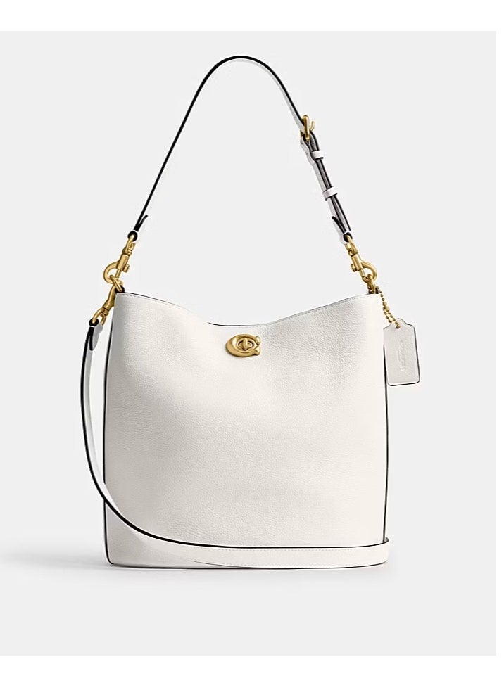 Coach Willow Soft Bucket Bag In Signature Canvas