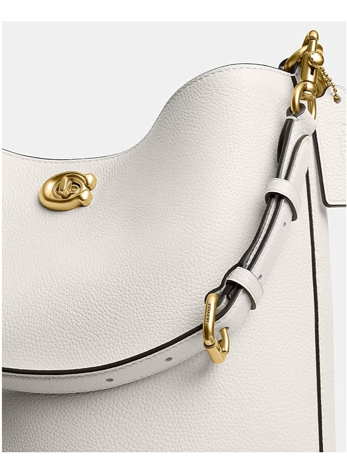 Coach Willow Soft Bucket Bag In Signature Canvas