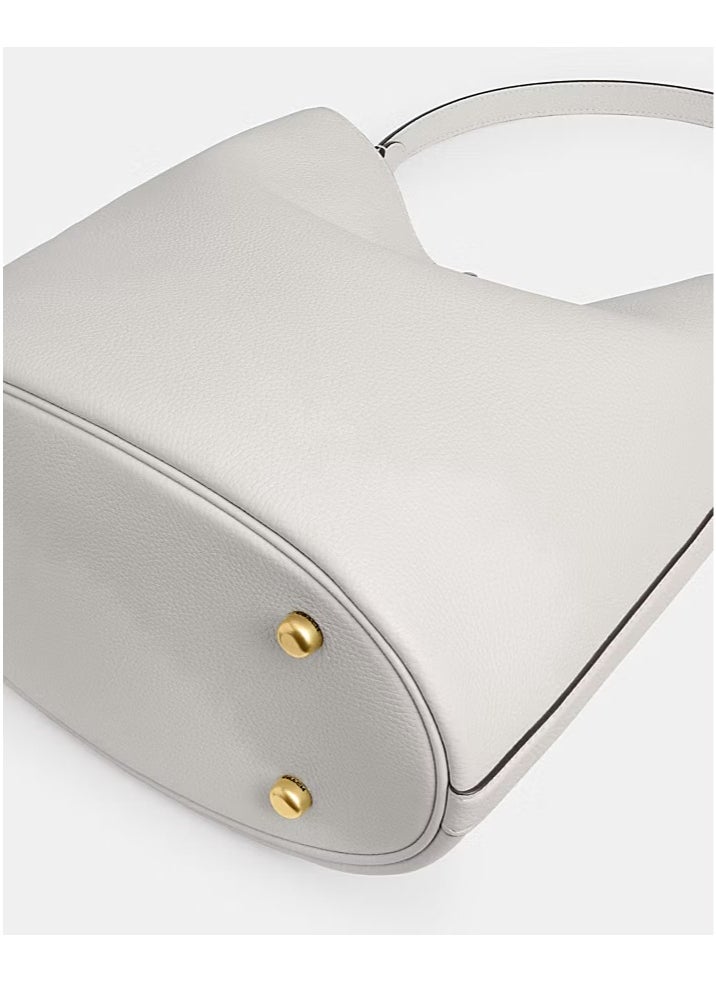 Coach Willow Soft Bucket Bag In Signature Canvas